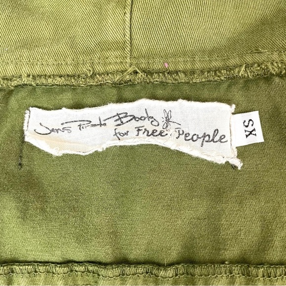 Jen’s Pirate Booty for Free People Green Parka Utility Jacket - Picture 12 of 16